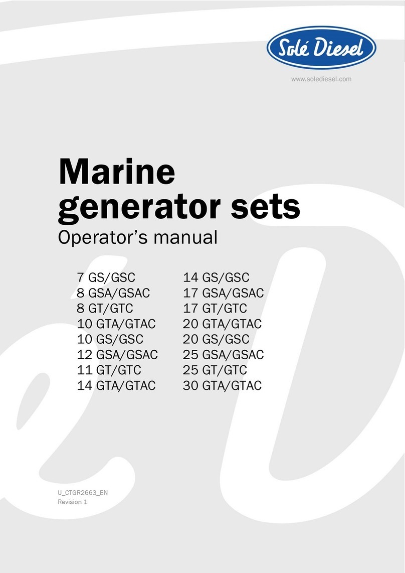 Sole Diesel 7 GS Operator's manual