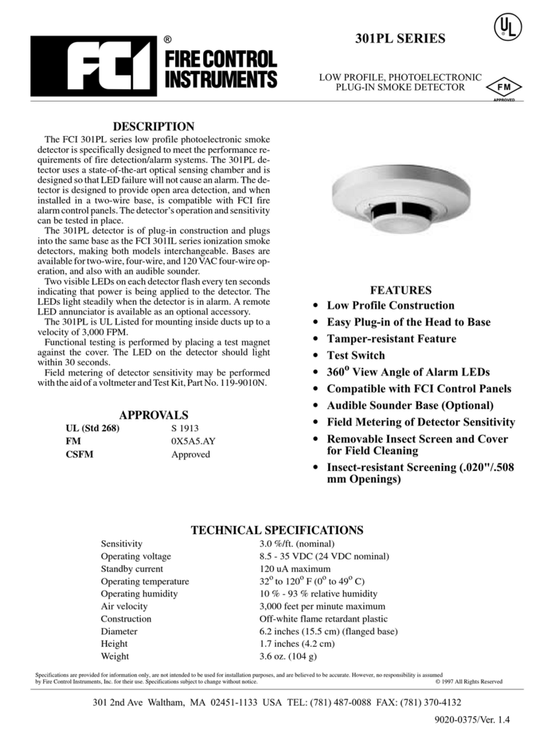 FCI 301PL Series quick start guide