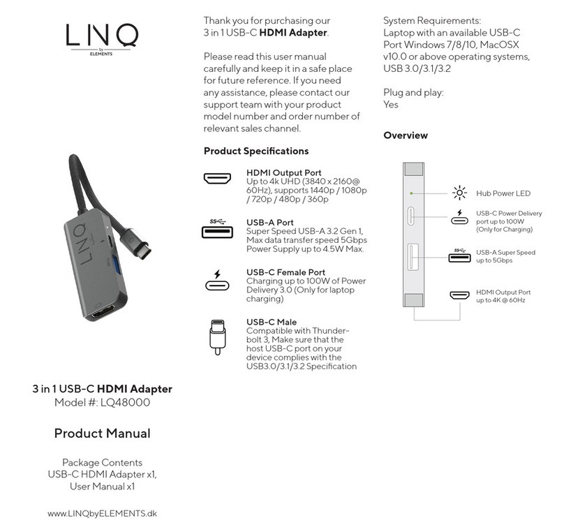 Elements LINQ LQ48000 User manual