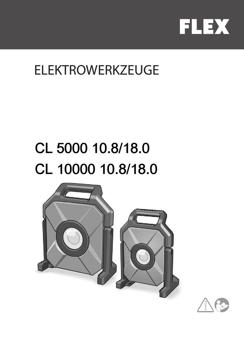Flex CL 5000 10.8/18.0 User manual