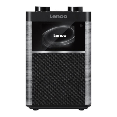 LENCO PDR-060WD user manual
