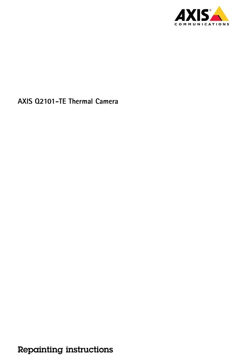 Axis Q2101-TE Repainting instructions