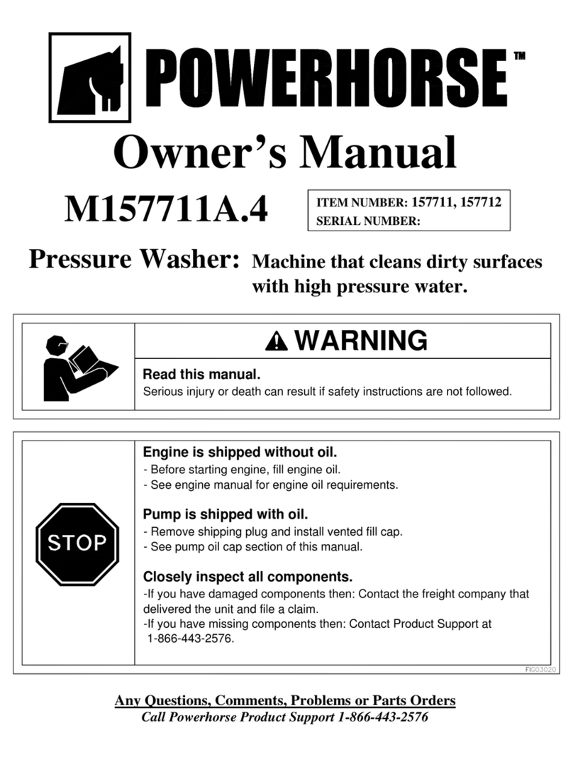 Powerhorse M157711A.4 owner's manual