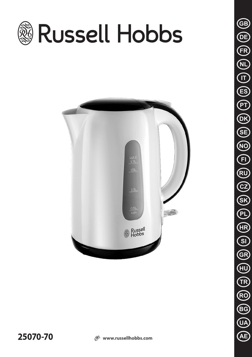 Russell Hobbs 25070-70 User manual Russell Hobbs 25070-70 User manual