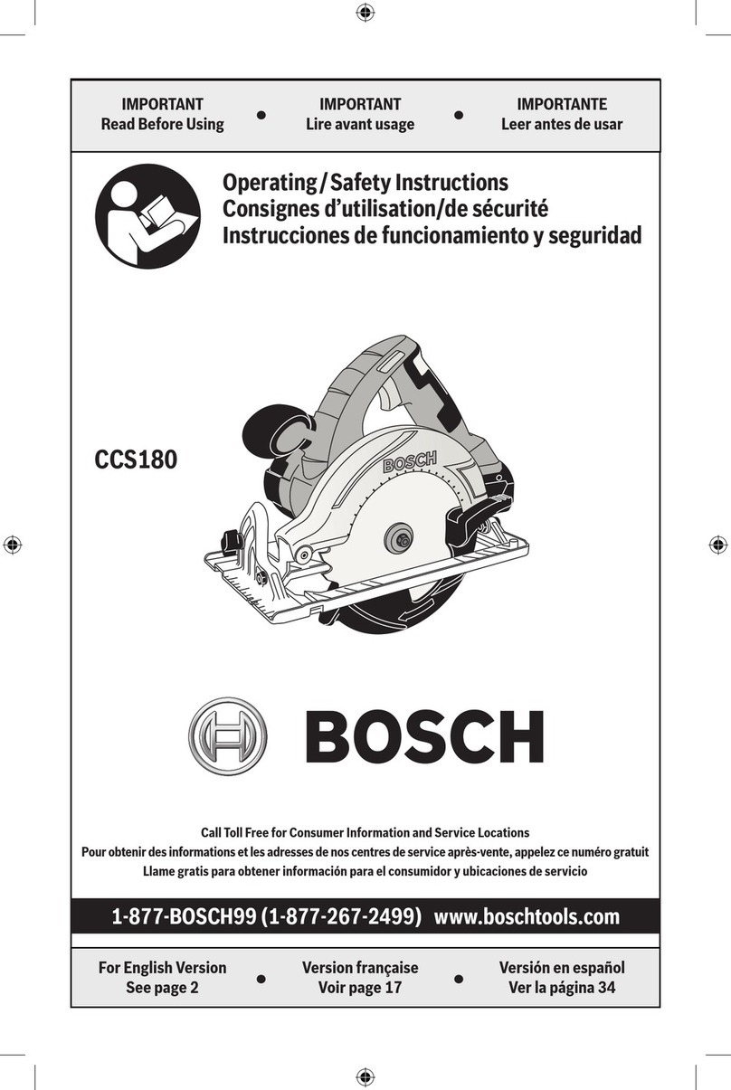Bosch CCS180-B15 Assembly instructions