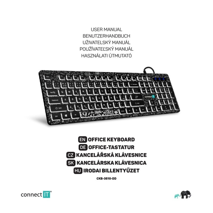 Connect IT CKB-3510-DD User manual