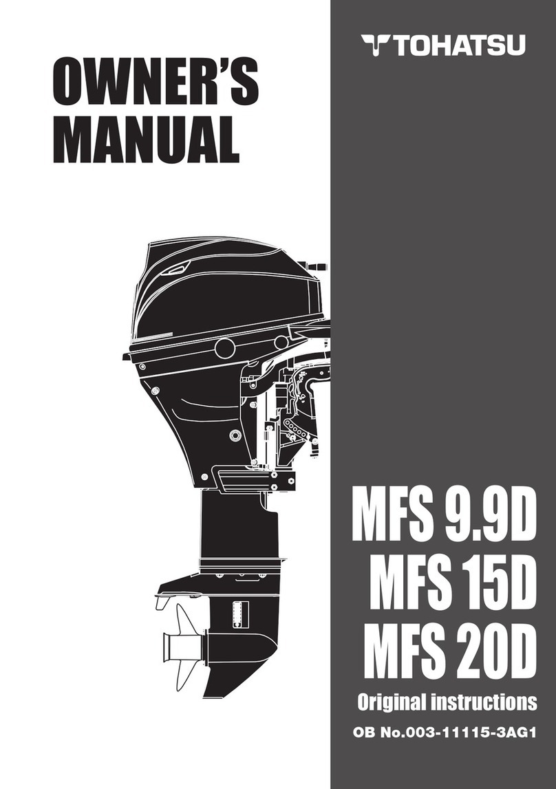 TOHATSU MFS 9.9D owner's manual