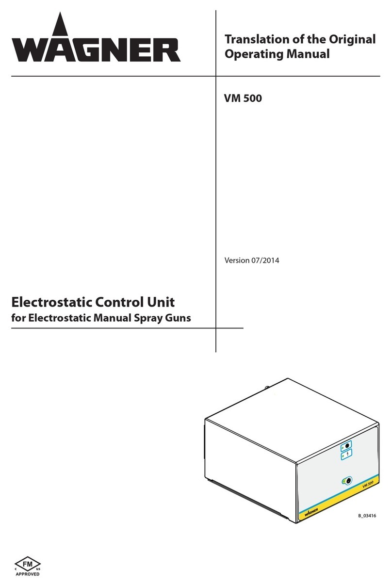 WAGNER VM 500 Operational manual