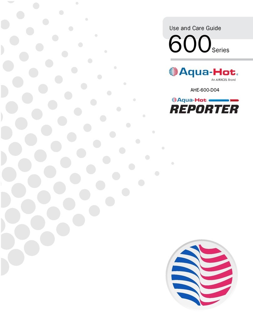 Airxcel Aqua-Hot AHE-600-D04 manual