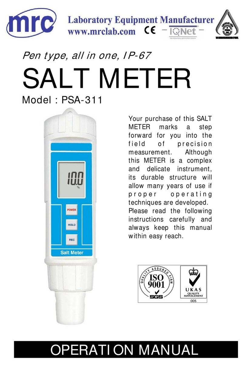 MRC PSA-311 User manual