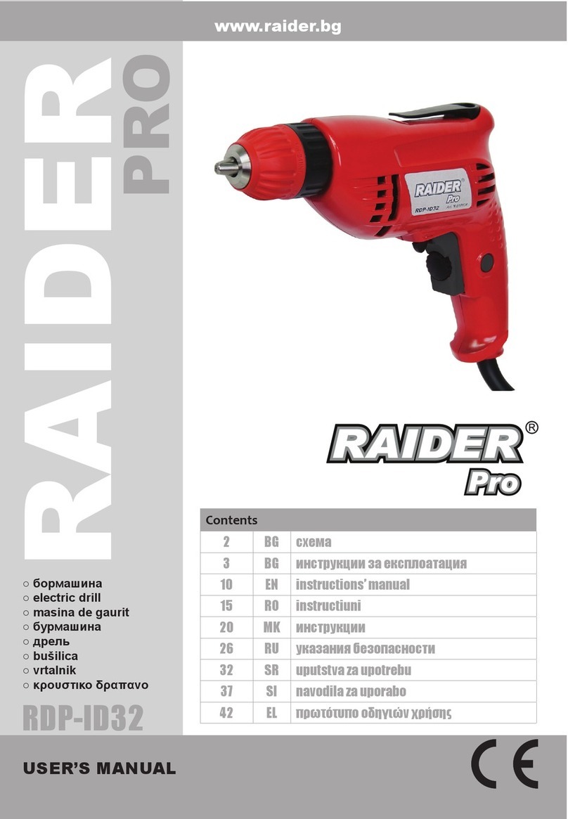 Raider RDP-ID32 User manual Raider RDP-ID32 User manual