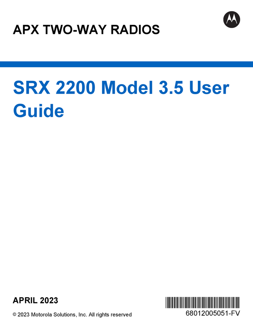 Motorola solutions SRX 2200 3.5 user guide