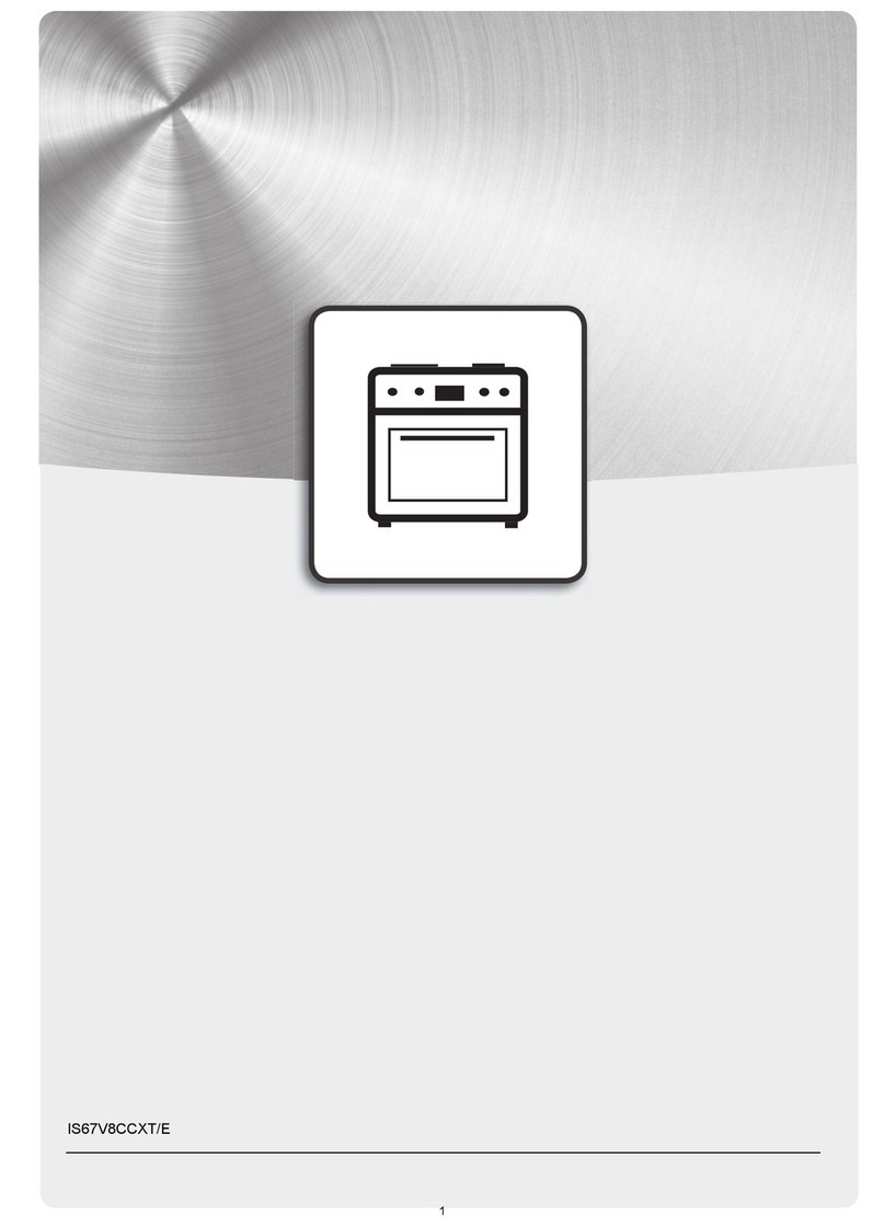 Hotpoint IS67V8CCXT/E manual