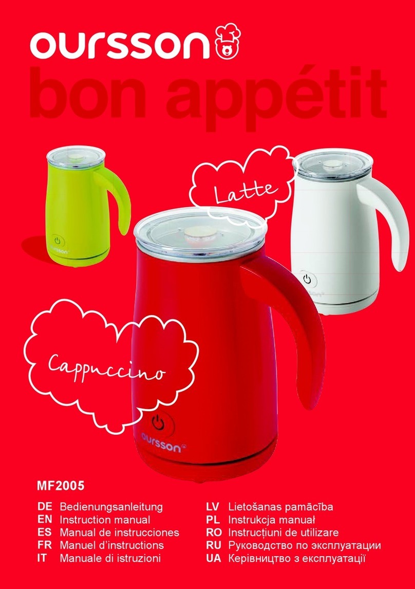 Oursson MF2005 instruction manual