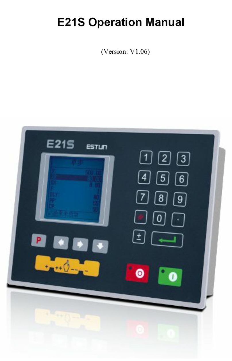 Estun E21S Operation manual