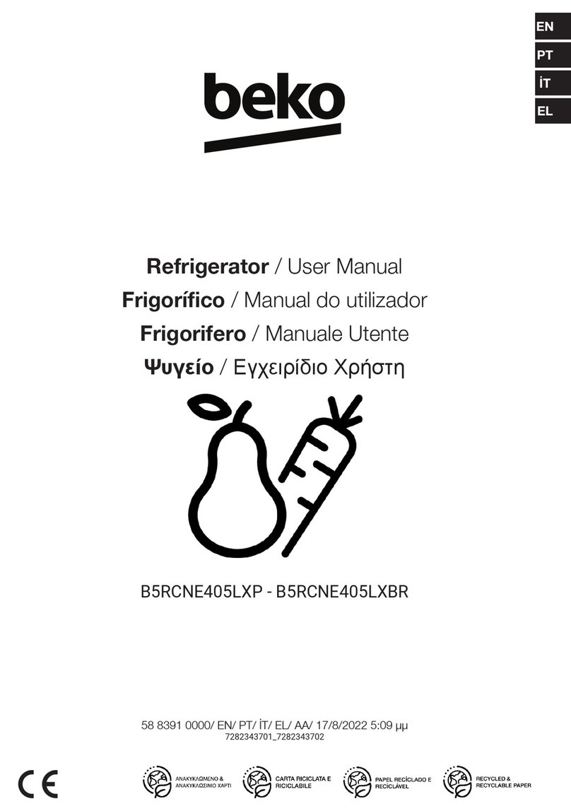 Beko B5RCNE405LXP User manual