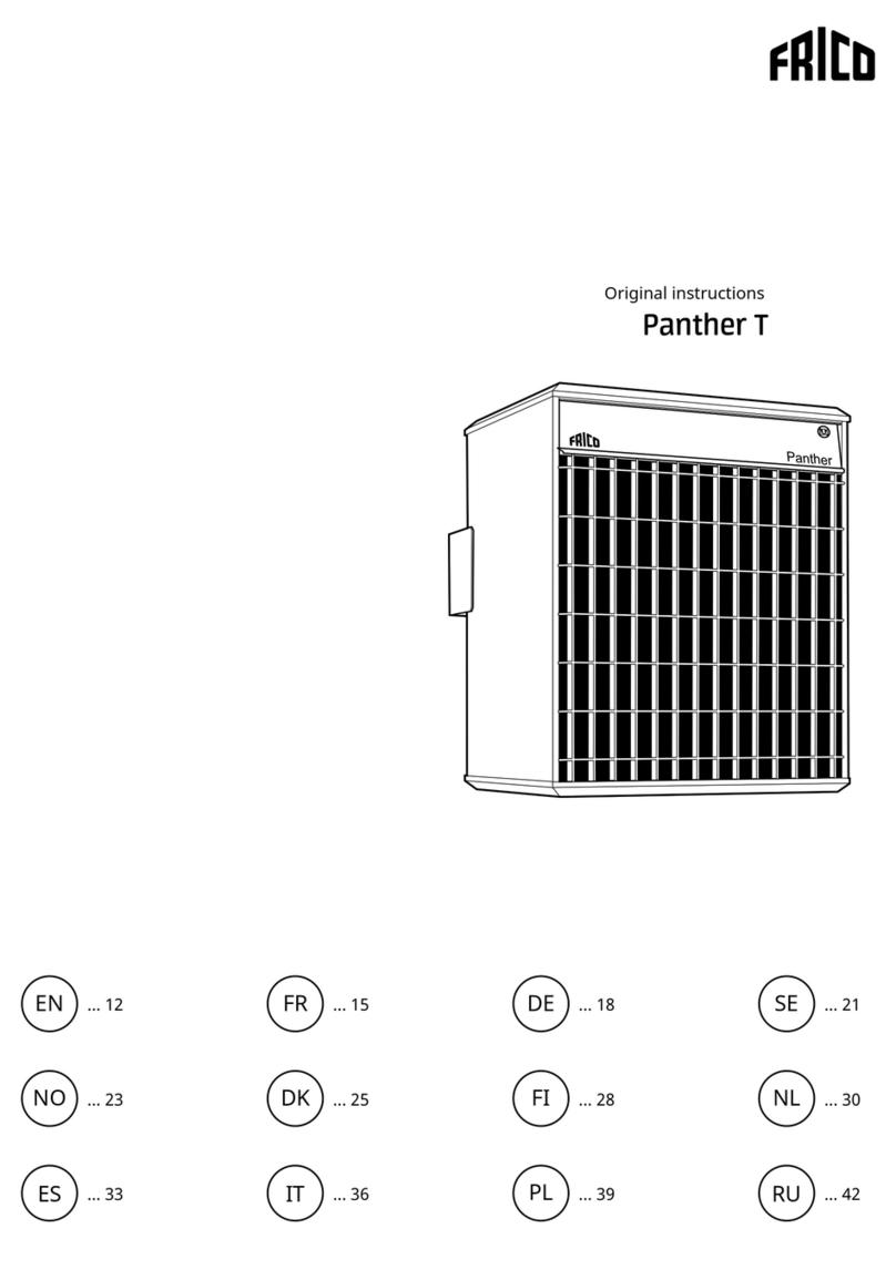 Frico Panther T Series Original instructions