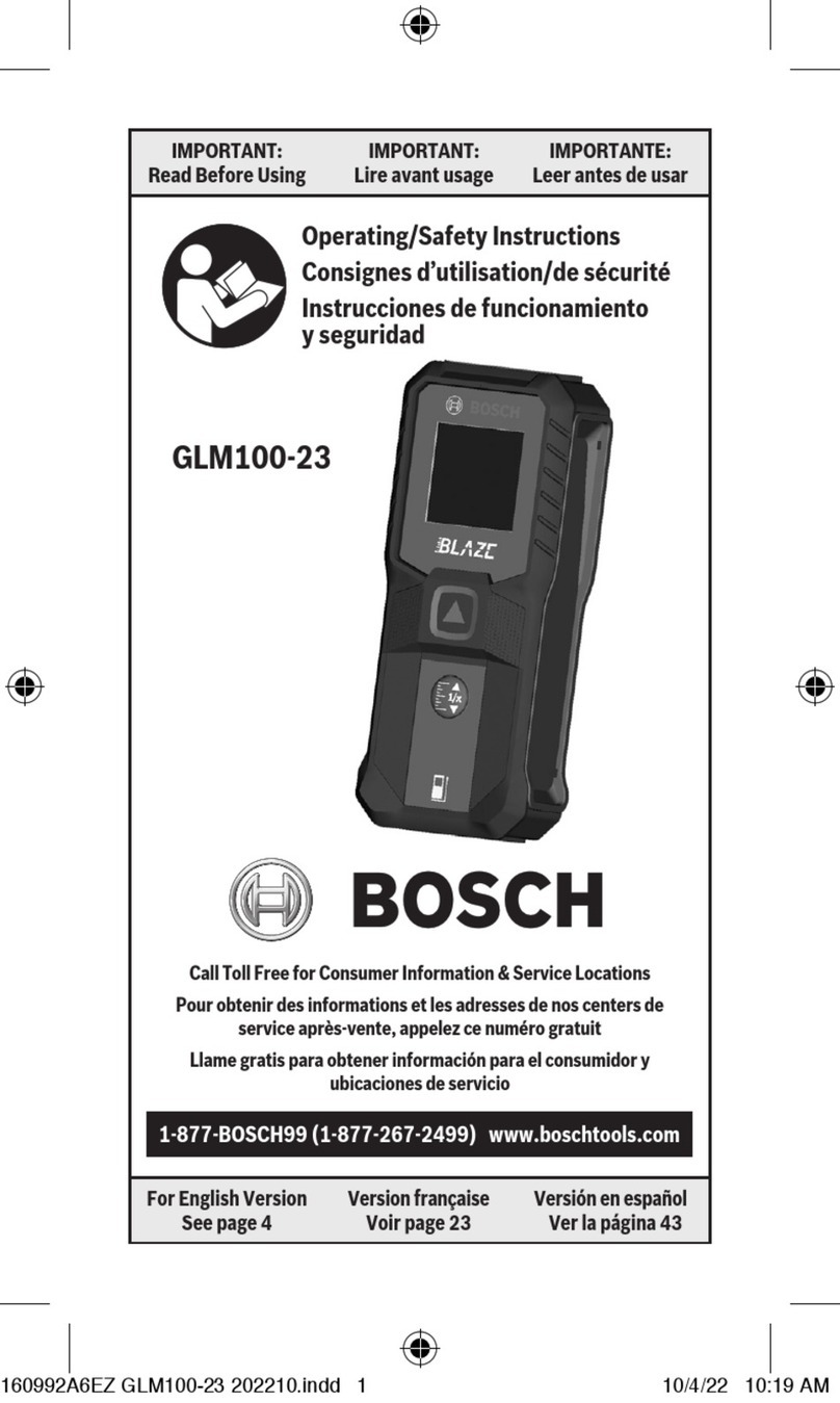 Bosch GLM100-23 Assembly instructions