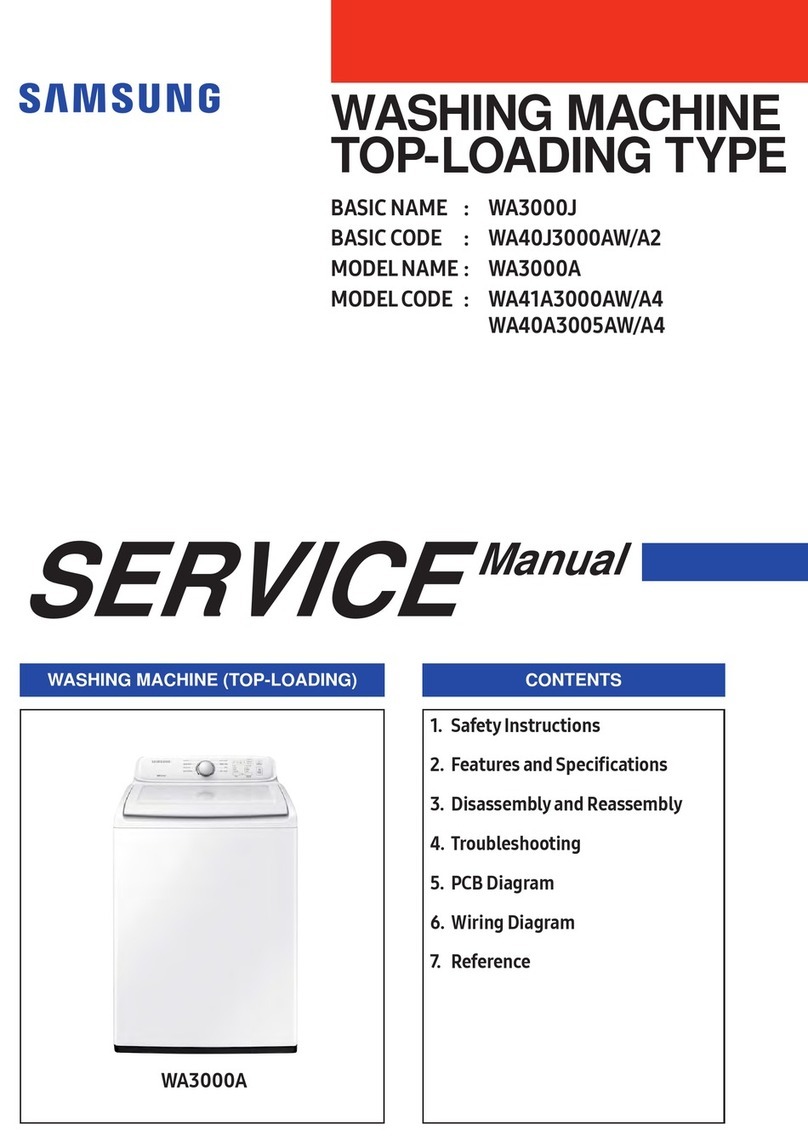 Samsung WA3000J User manual