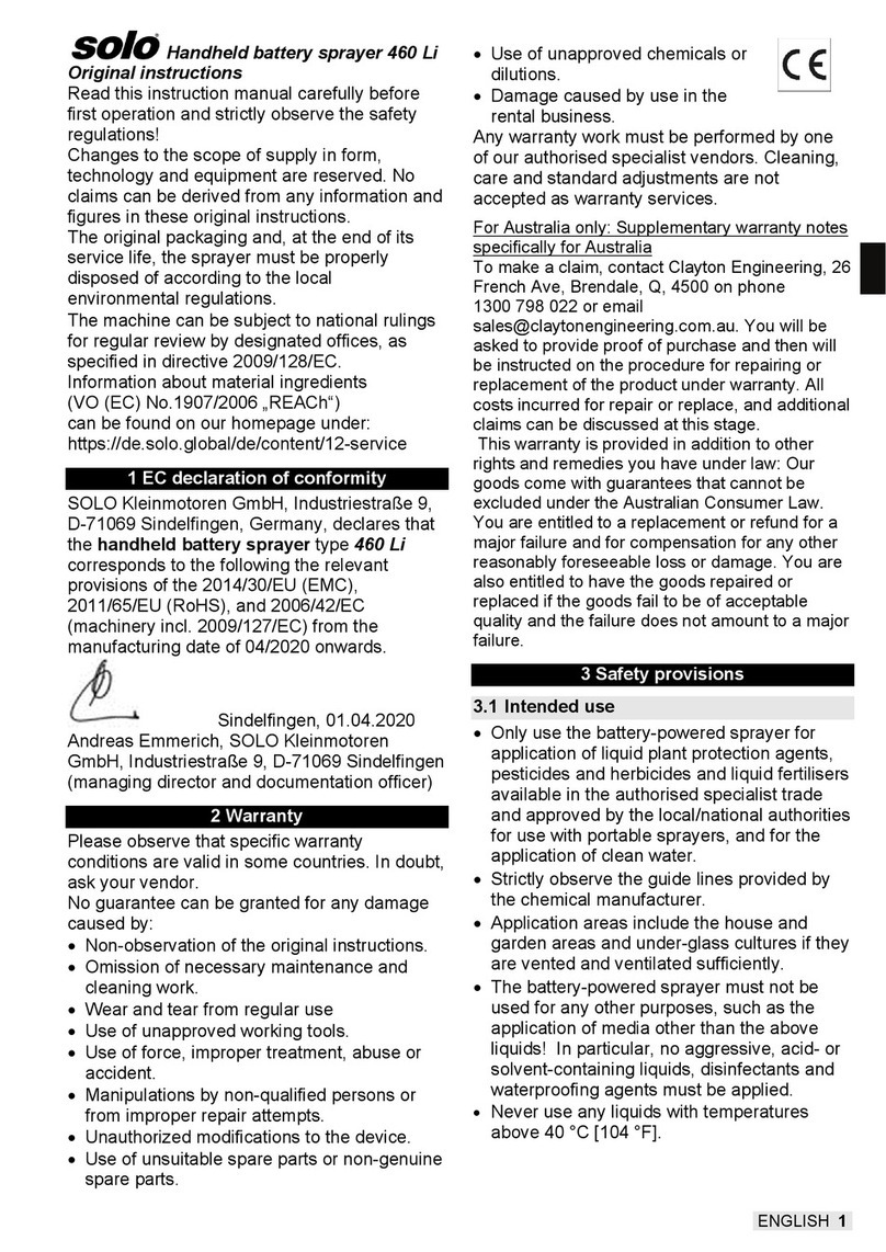 Solo 460 Li Original instructions
