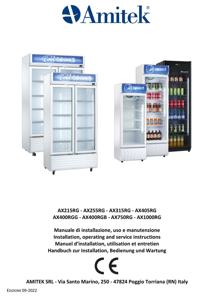 Amitek AX215RG Installation, operating and service instructions