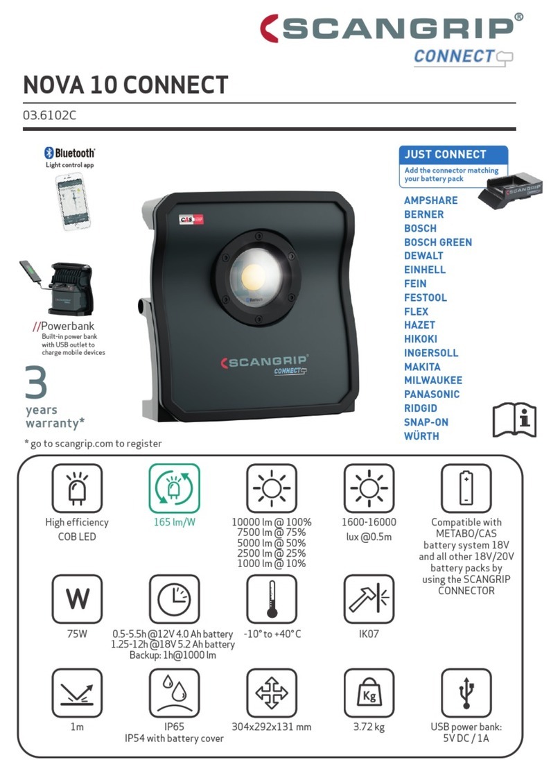 SCANGRIP NOVA 10 CONNECT manual SCANGRIP NOVA 10 CONNECT manual