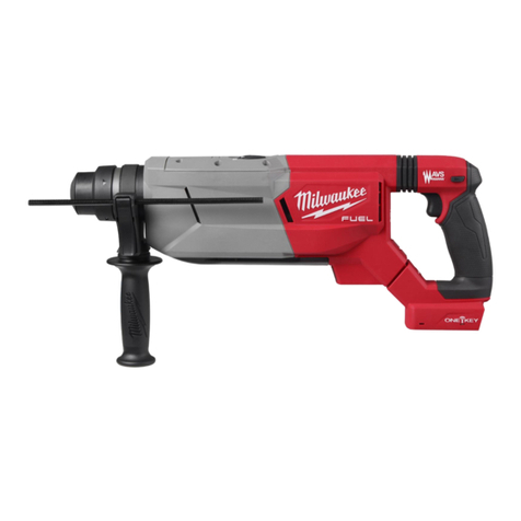 Milwaukee M18 FUEL SDS PLUS 2916-20 Operator's manual