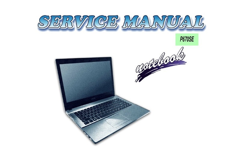 Clevo P670SE Service manual