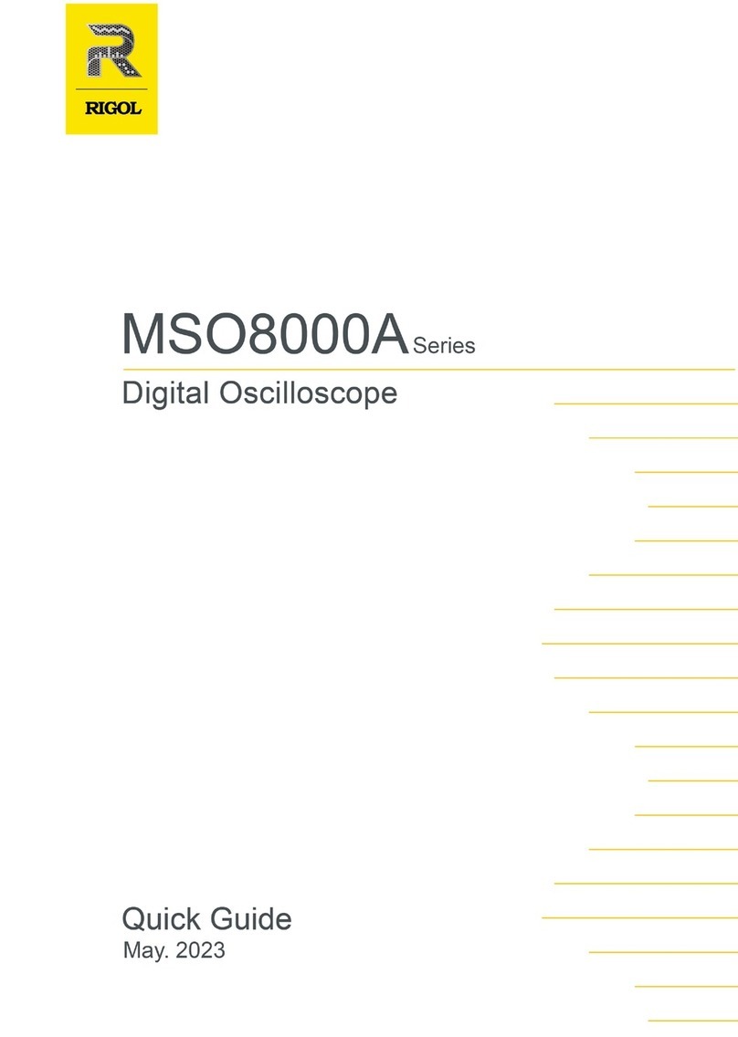 Rigol MSO8000A Series User manual