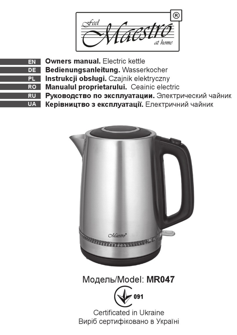 Maestro MR047 owner's manual