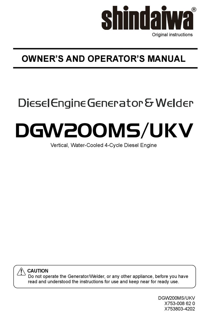 Shindaiwa DGW200MS/UKV Owner's and operator's manual Shindaiwa DGW200MS/UKV Owner's and operator's manual
