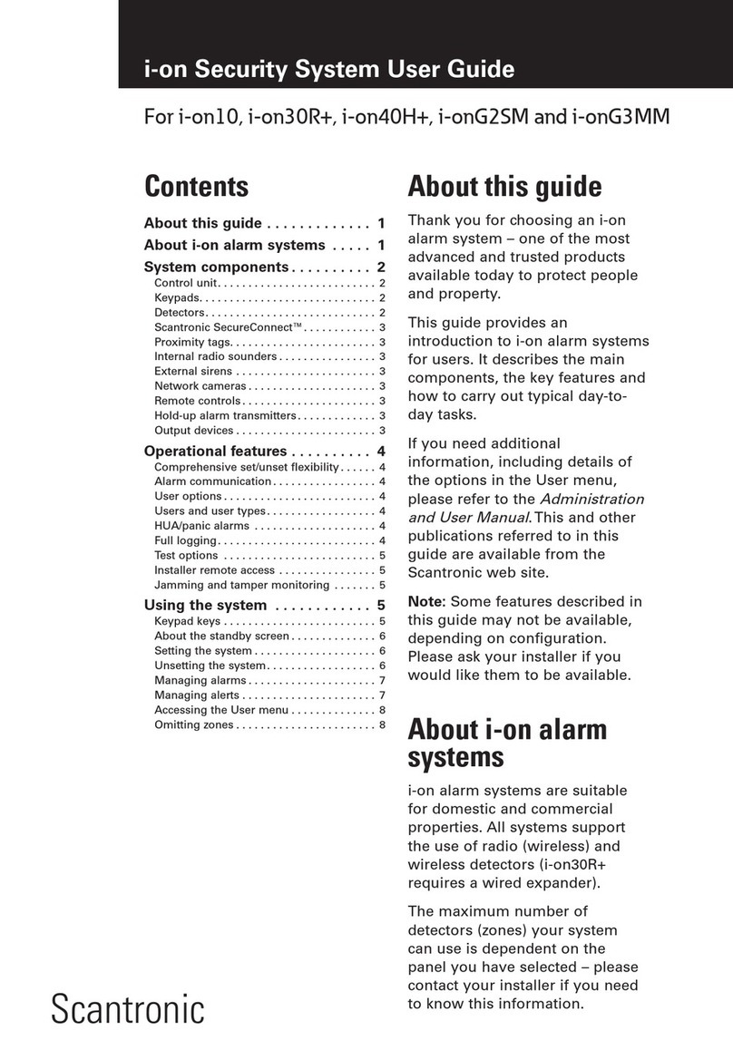 Scantronic i-on30R+ User manual