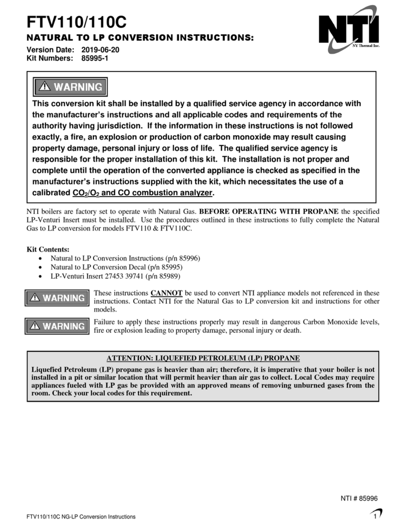 NTI FTV110C instructions