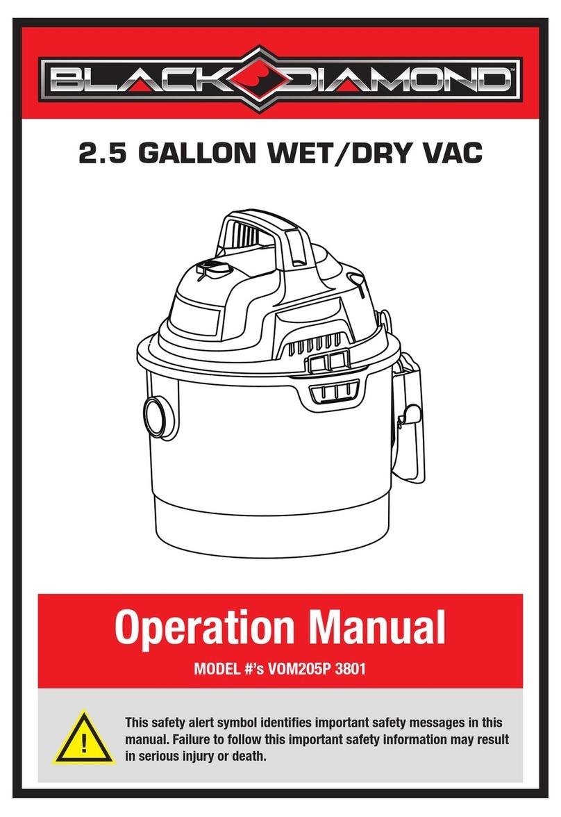 Black Diamond Equipment VOM205P 3801 Operation manual