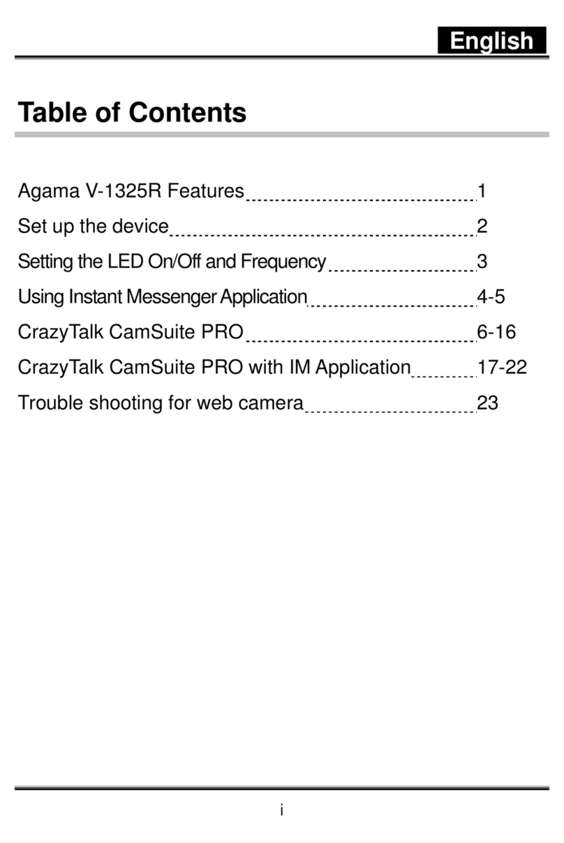Agama V-1325R manual