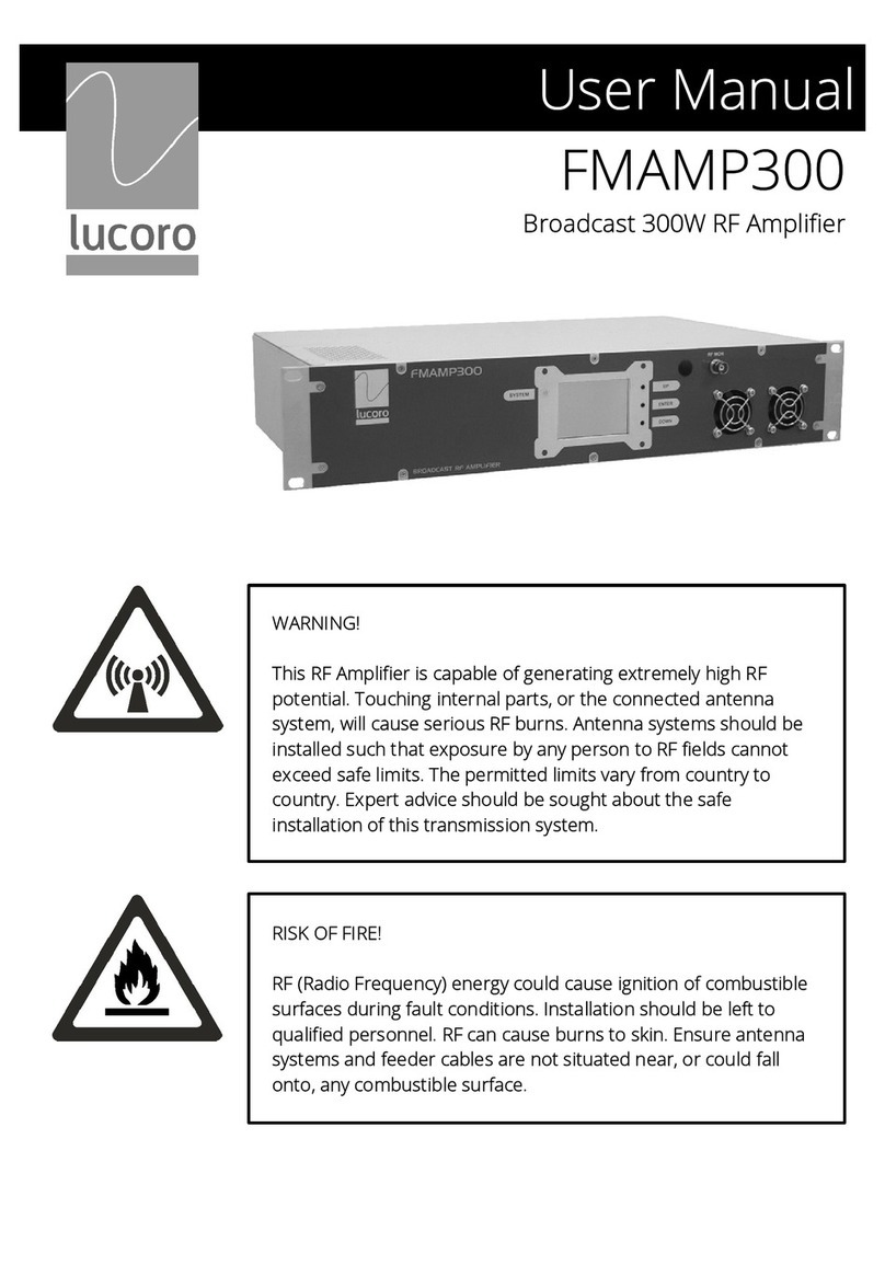 Lucoro Broadcast FMAMP300 user manual