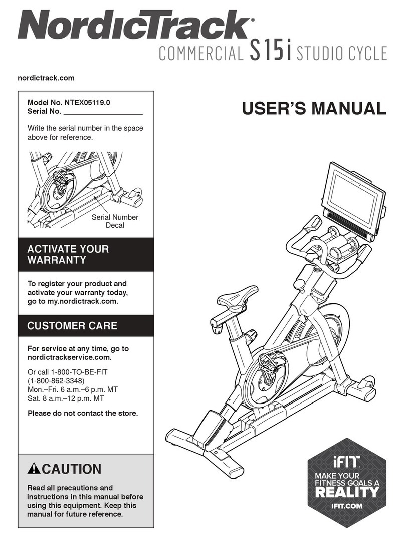NordicTrack NTEX05119.0 User manual