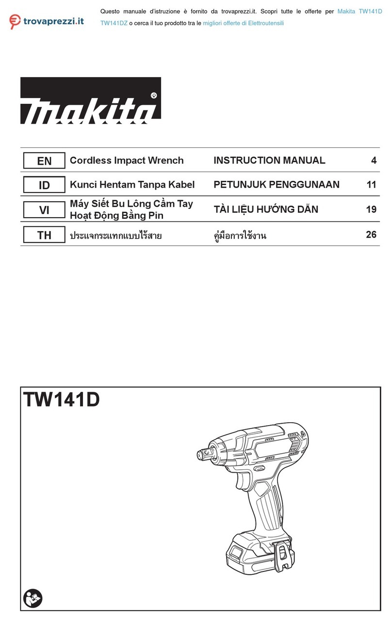 Makita TW141D instruction manual