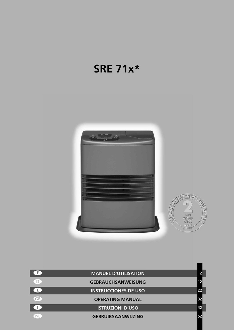 Qlima SRE 71 Series User manual Qlima SRE 71 Series User manual