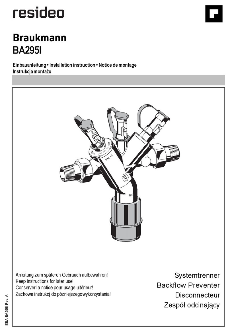 resideo Braukmann BA295I installation instructions