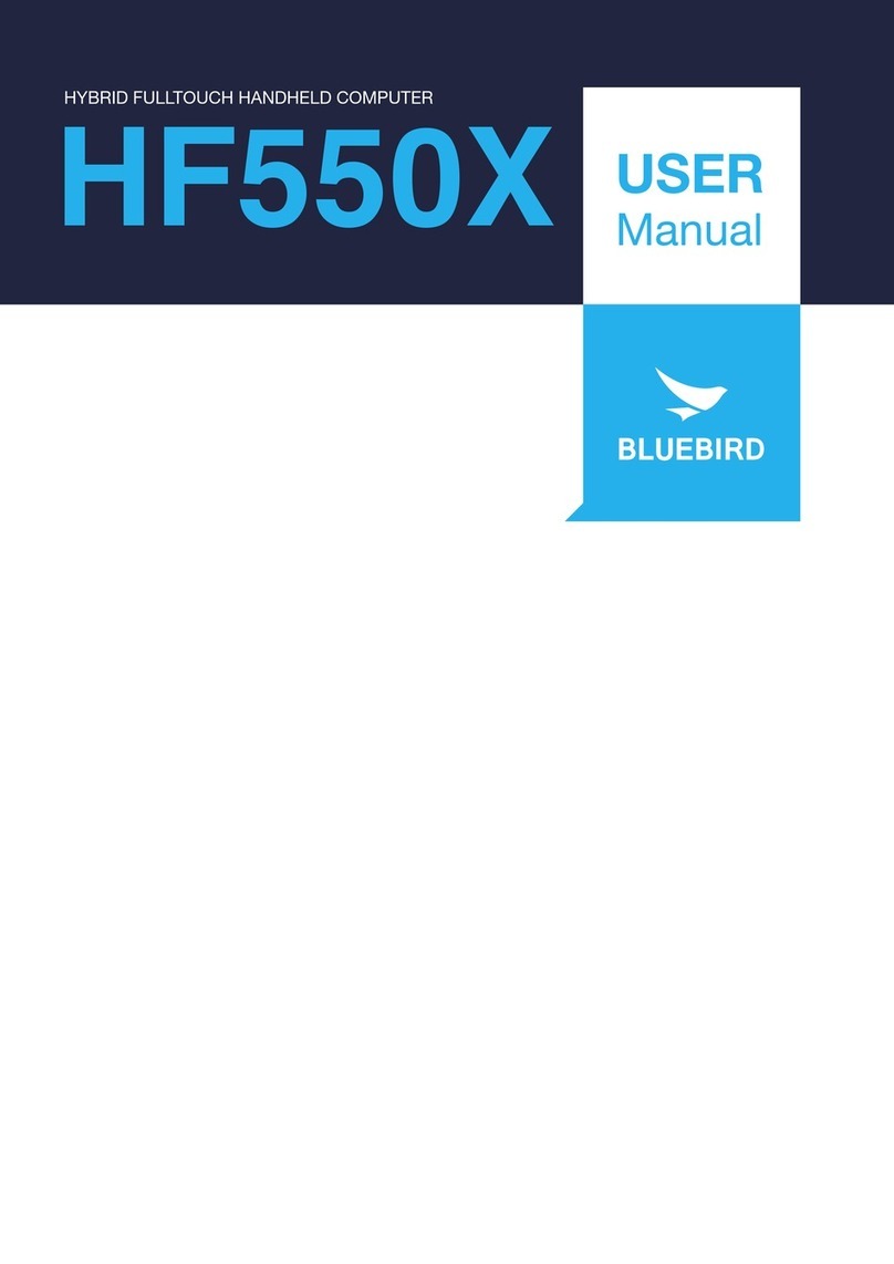 Bluebird HF550X User manual
