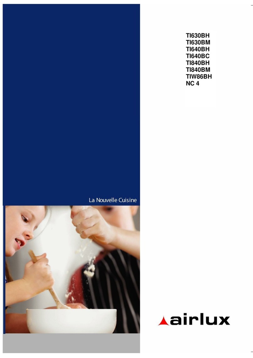 AIRLUX TI630BH User manual