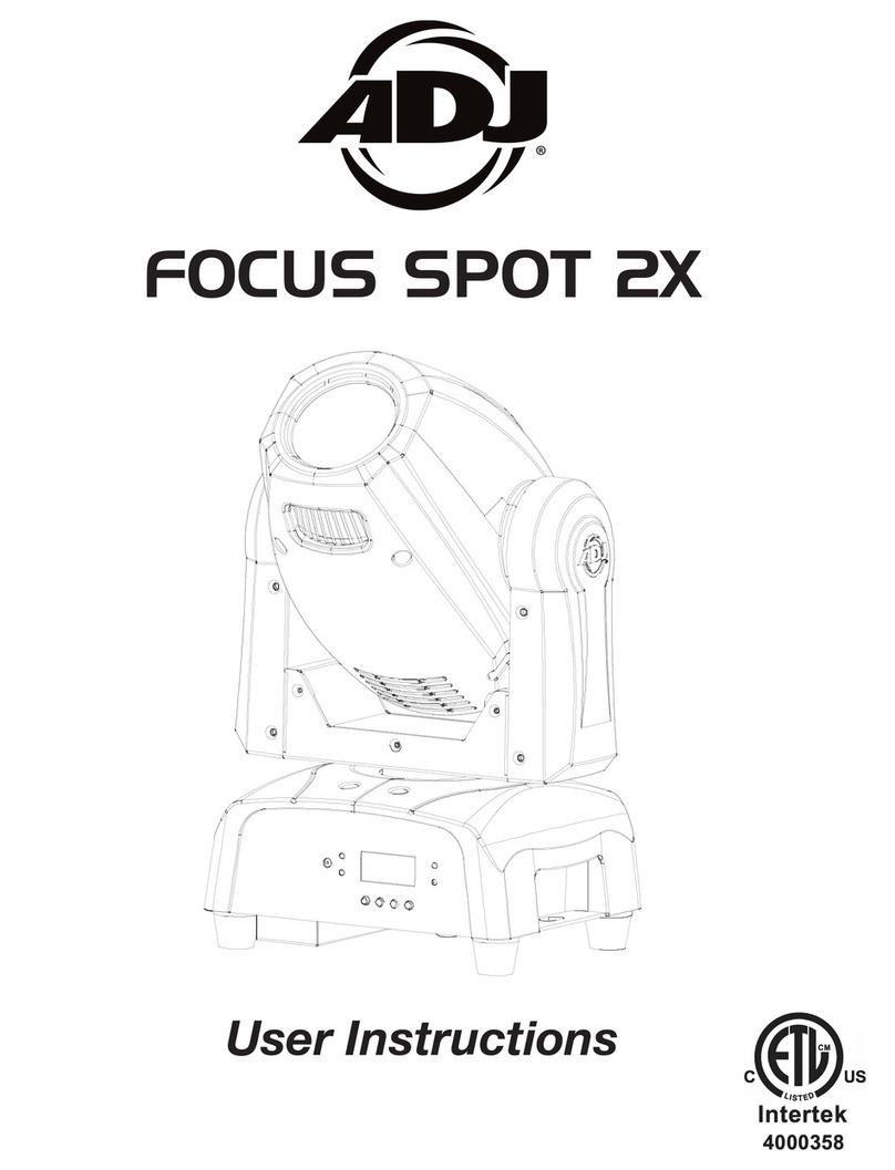 ADJ 1227000010 User manual