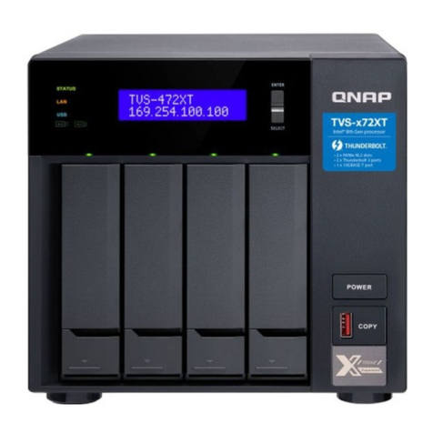 QNAP TVS-472XT User manual