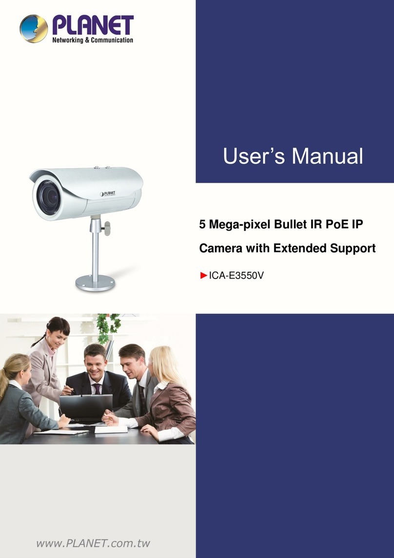 Planet Networking & Communication ICA-E3550V User manual Planet Networking & Communication ICA-E3550V User manual