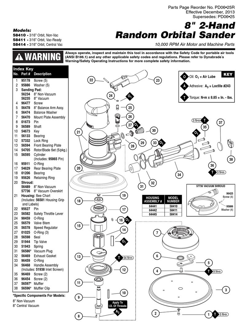 Dynabrade 58410 User manual