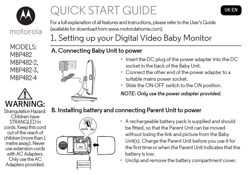 Motorola MBP482-2 User manual