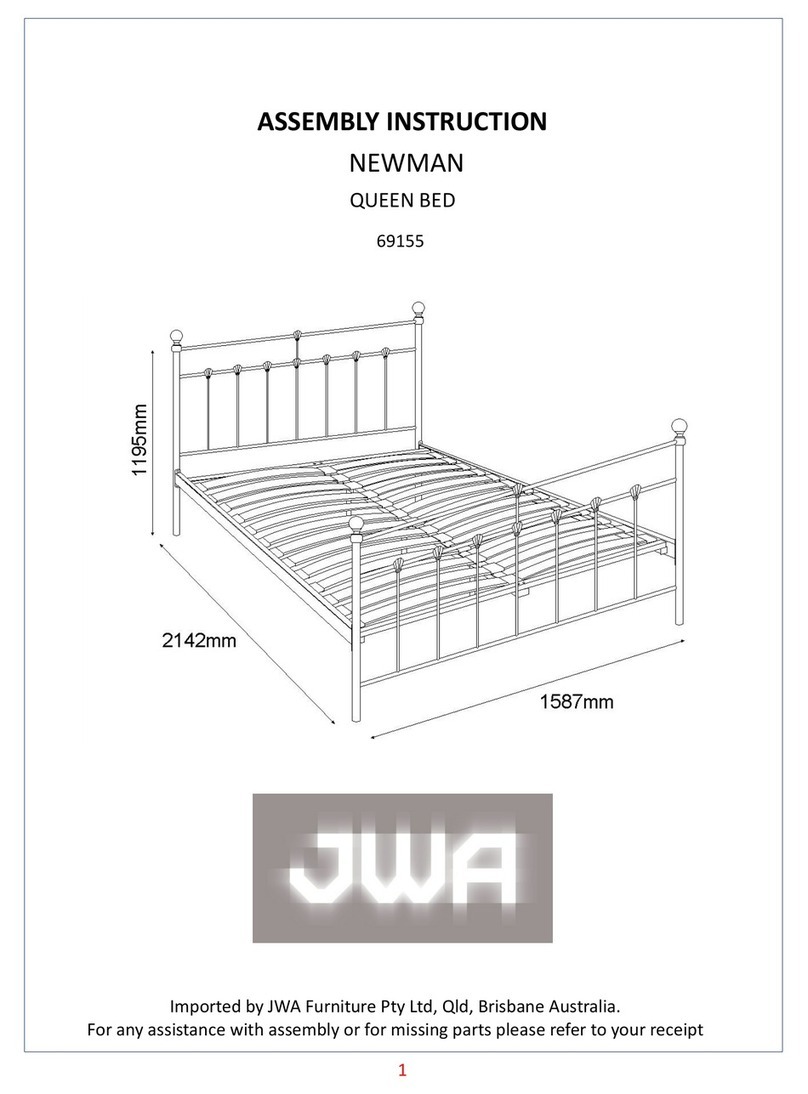 JWA NEWMAN 69155 Assembly instruction