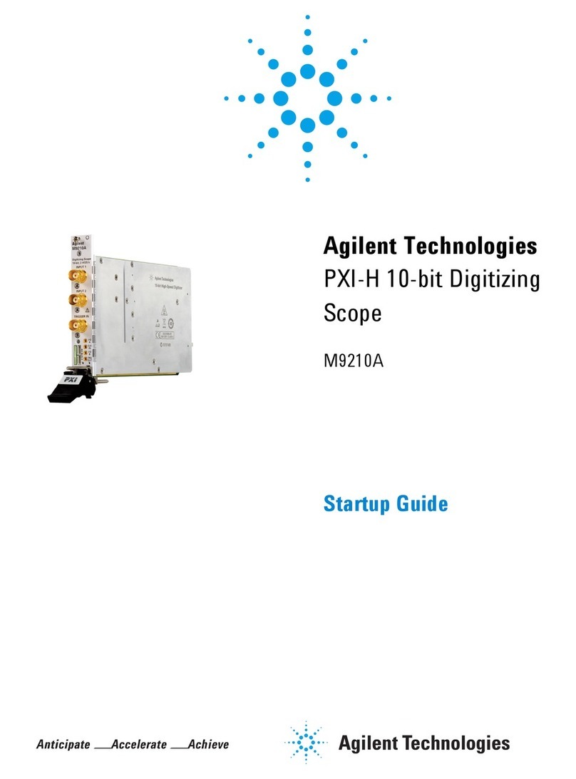 Agilent Technologies M9210A User guide Agilent Technologies M9210A User guide