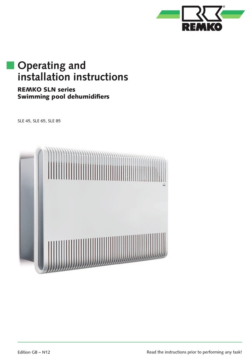 REMKO SLE 45 User manual